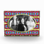 fancy red yellow photo frame awards