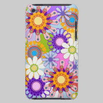 Fancy Retro Flowers casemate cases