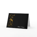 Fancy S Monogrammed cards