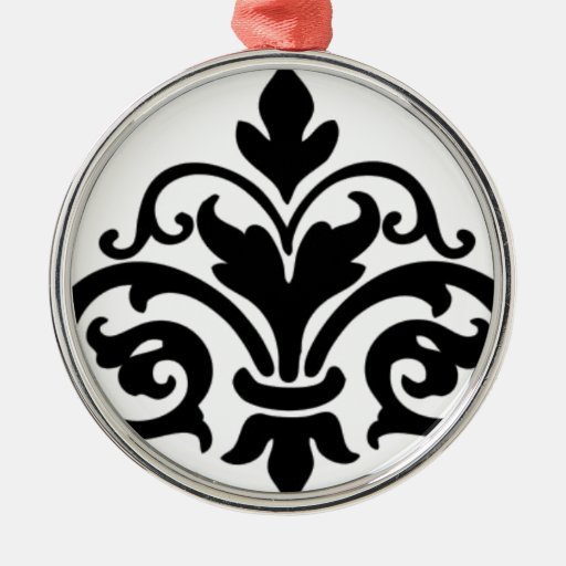 fancy scroll round metal christmas ornament zazzle fancy scroll round metal christmas ornament zazzle