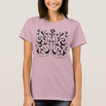 fancy scrolls t-shirts