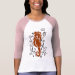 Ladies 3/4 Sleeve Raglan (Fitted)