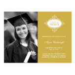 Fancy Seal Graduation Announcement /Invite postcards