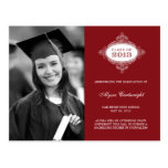Fancy Seal Graduation Announcement /Invite postcards