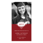 Fancy Seal Graduation Announcement photo cards