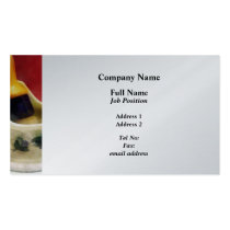 Fancy Shaving Mug business cards