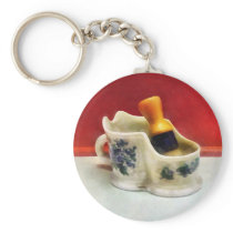 Fancy Shaving Mug keychains