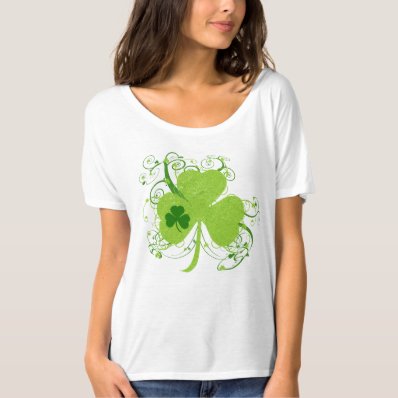 Fancy St Patricks Day Shamrock Shirt