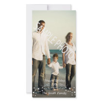 Fancy Starburst Photo Card photo cards by gramkinpaperstudio Fancy Starburst Photo Card photo cards