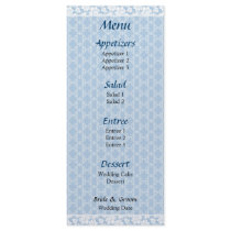 Fancy Stripes Menu rack cards