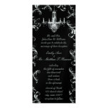 Fancy Swirl Chandelier Wedding Invitation