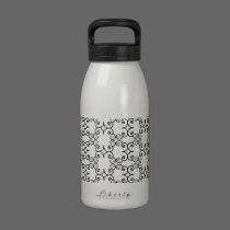 Fancy Swirls Water Bottle water bottles