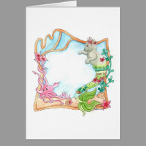 Fancy Tail Mercat with Squid cards