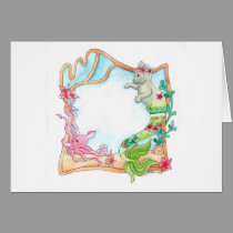 Fancy Tail Mercat with Squid cards