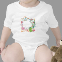 Fancy Tail Mercat with Squid t-shirts