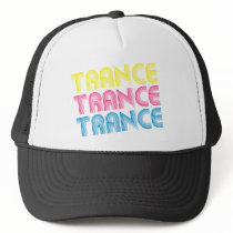 hardstyle, hardcore, trance, techno, old, skool, house, jumpstyle, gabba, gabber, hard, dance, dancer, music, club, clubbing, wear, clothing, merchandise, party, rave, raver, fantazia, qlimax, q-dance, masters, drugs, deejay, neon, smiley, pub, bar, t-shirt, tee-shirt, gas, mask, Trucker Hat with custom graphic design