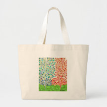 Fancy Trees Canvas Bags