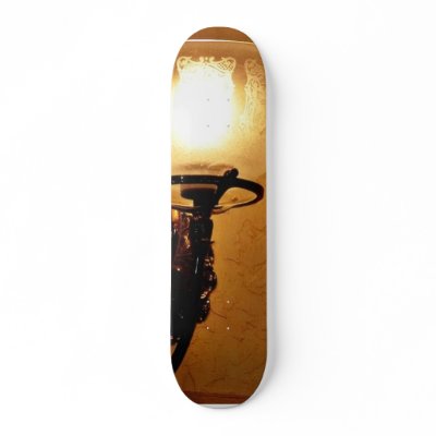 Fancy Wall Lamp Custom Skate Board by lifesphere