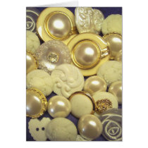 Fancy White Button Collage cards by thebuttonlady Fancy White Button Collage cards