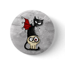 fang kitty buttons by cfkaatje fang kitty buttons