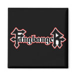 Fangbanger Vampire Halloween Refrigerator Magnet