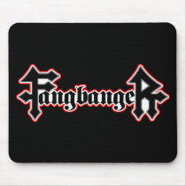 Fangbanger Vampire Halloween Mouse Pads