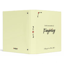 Fangirling Book Vinyl Binders