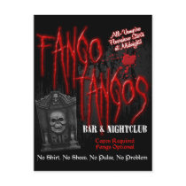 Fango Tangos Vampire Nightclub postcards