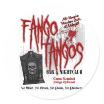 Fango Tangos Vampire Nightclub stickers