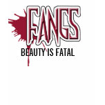 FANGS BEAUTY IS FATAL Charity Shirt Small