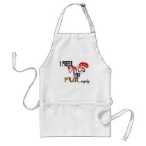 Fangs over Fur aprons
