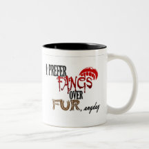 Fangs over Fur Mugs
