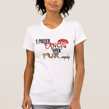 Fangs over Fur Tshirts