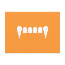 Fangs Postcard