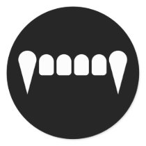Fangs Sticker