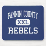 Fannin County - Rebels - High - Blue Ridge Georgia mousepads