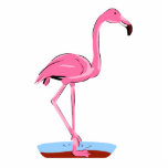 Fanny Flamingo Acrylic Cut Outs