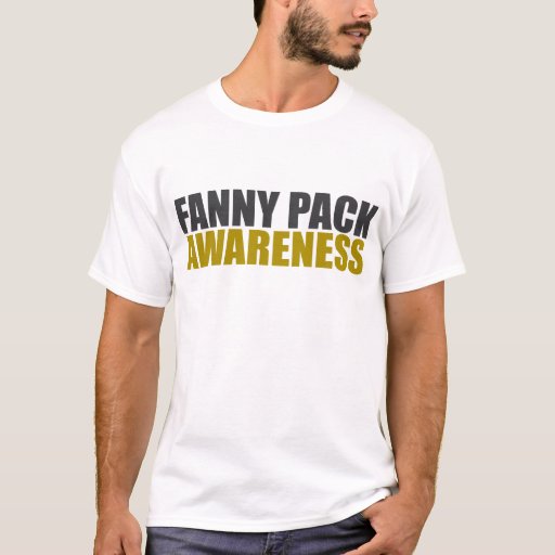 fanny pack awareness TShirt Zazzle