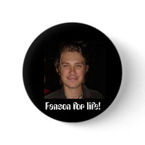 Fanson for life! pinback button