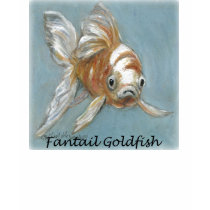 "Fantail Goldfish" Art Print T-Shirt