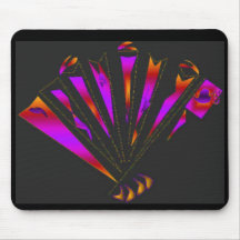 "Fantasía púrpura" Mousepad Alfombrilla De Ratón