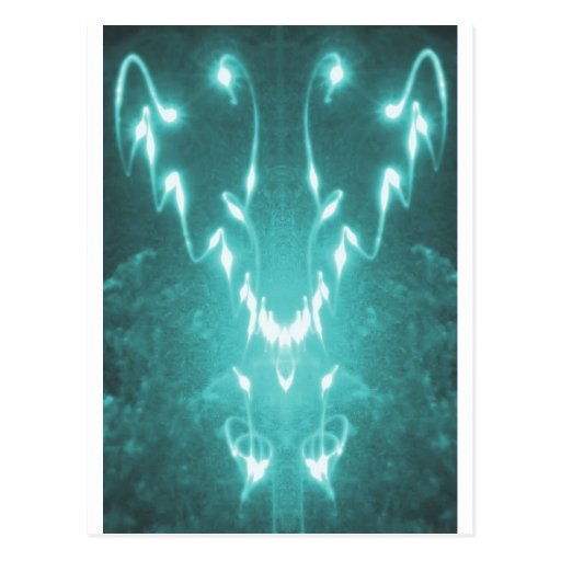 Fantasma extraño tarjetas postales