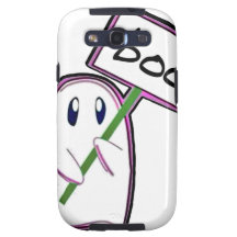 Fantasma tímido que lleva a cabo "abucheo" - firme galaxy s3 cobertura