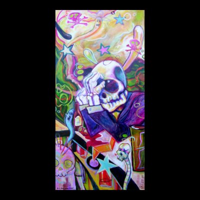 Fantasmas y Alcoholes Poster by agitpropapparel