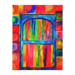 FANTASTIC ARTWORK BY DEBBIE DAVIDSOHN - MY DOOR IN canvas prints