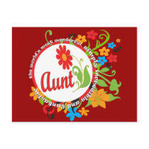 Fantastic Aunt postcards