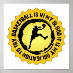 Fantastic Basketball Seal Print