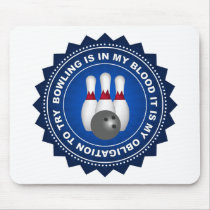 Fantastic Bowling Shield Mousepad