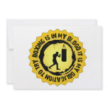Fantastic Boxing Seal invitations