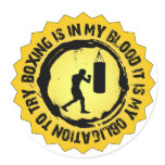 Fantastic Boxing Seal Stickers